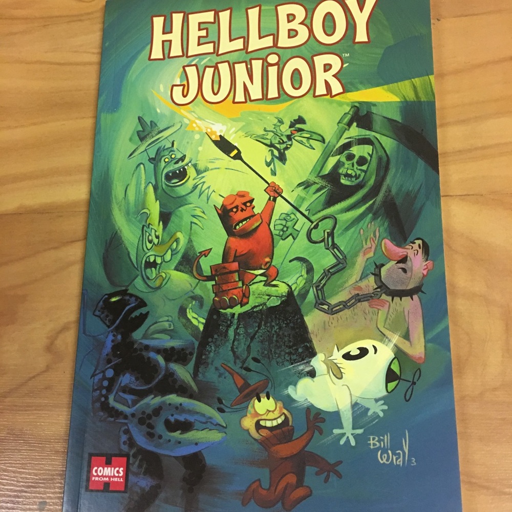 Hellboy Junior Paperback Book